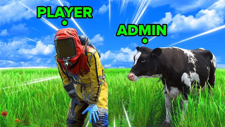 Controlling The NEW Animals In Rust - Admin Trolling